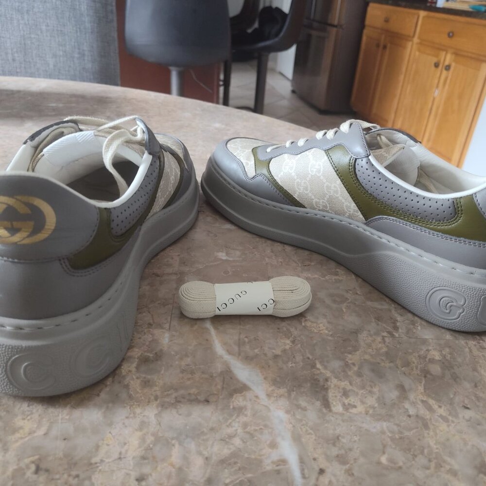 Gucci GG Sneaker 'White Beige' - Picture 2 of 4
